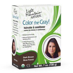 New Light Mountain Color the Grey - Dark Brown